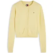 Tommy Hilfiger Cardigan 'Essential' jaune clair