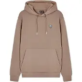 Emporio Armani pour homme. 8NPM21_PJ4EZ Sweat-shirt Premium Shield taupe (S), Casuel, Polyester