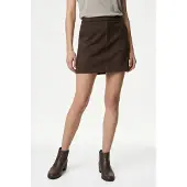 Vero Moda Jupe 'VMDONNA DINA' brun foncé