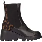 Wonders pour femme. G-7032_5738_10888 Bottines en Cuir Toronto 34 Noir (37), Plat, Aucun, Casuel
