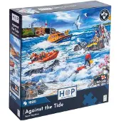 The House of Puzzles Puzzle « Against the Tide » 1 000 pièces, style rustique