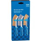 PFERD TOOLS POS Jeu de brosses HBG 1 rangée acier inoxydable-laiton-fil-Ø0,30