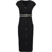 Anna field Robes en maille noir