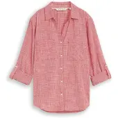 Tom Tailor Chemisier rouge / blanc