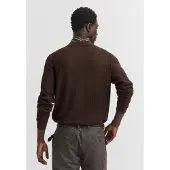 Bugatti Vestes en maille chocolat