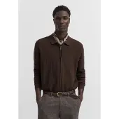 Bugatti Vestes en maille chocolat