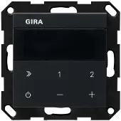 Gira 2320005 Système UP-Radio IP 55 Schwa (2320005)