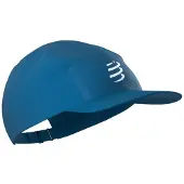 Compressport Casquette 5 Panel Bleue