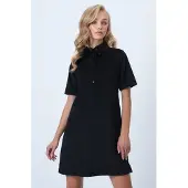 Trend Alaçatı Stili Robe noir