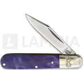 Rough Ryder Pocket knife Purple Swirl Small Barlow