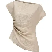 Salsa Jeans 21012188 Long Sleeve Blouse Beige L Femme