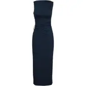 Anna field Robe de soirée bleu foncé