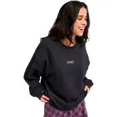 Roxy Lineup Sweatshirt Noir XL Femme