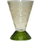 Hubsch - Abyss Vase Dark Green/Brown