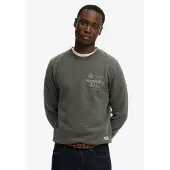 Superdry Sweat-shirt gris / gris foncé