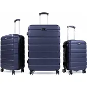 AGA Travel Ensemble de valises de voyage MR4650 Bleu