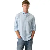 Garcia homme Chemise, XXXL, Bleu