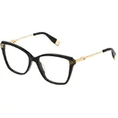 Furla Vfu830 Square Woman Glasses Noir 140/54 mm Femme