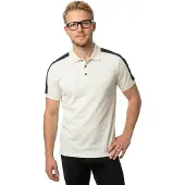 Armani Exchange pour homme. XM001290AF10366U0009 Polo Piqué blanc (XXL), Casuel, Coton, Manche courte