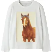Name it T-Shirt 'NKFVotea' mélange de couleurs / blanc