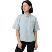 G-Star D29326-01 Short Sleeve Shirt Bleu L Femme