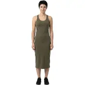 Armani Exchange pour femme. XW000820AF13729U7043 Robe cintrée verte (S), Casuel, Viscose, Sans manches / bretelles