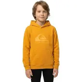 Quiksilver Comp Logo Hoodie Jaune 10 Years Garçon