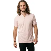 BOSS pour homme. 50537507 Polo Slim Fit rose (S), Casuel, Coton, Manche courte
