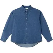 Balmohk Chemise à Manches Longues 30000396 Denim
