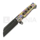 Andre de Villiers Couteau pliant Mini Butcher, Yellow Acid Rain