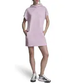 DKNY Dw9500770 Short Sleeve Dress Violet,Rose M Femme