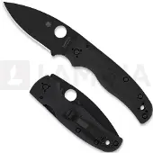 Spyderco Couteau pliant Shaman Black Lightweight