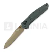 Benchmade Couteau pliant Osborne S90V Taiga Green