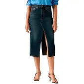 Levi's Decon Slit Midi Skirt Bleu 30 Femme