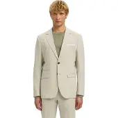 Selected Coupe Slim Blazer À Simple Boutonnage Homme Blanc 50