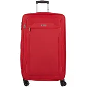 Brak Grande valise souple rouge de 80 cm avec extension