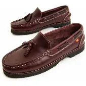 Purapiel Mocassin Pullnauk Bordeaux