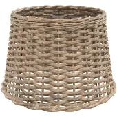 vidaXL Abat-jour Marron Ø40x26 cm osier