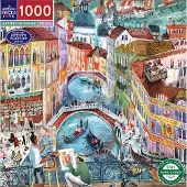 Eeboo Puzzle 1000 pièces Artists in Venise