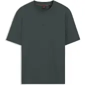 BOSS pour homme. 50473278 Chemise unie verte (M), Casuel, Coton, Manche courte