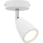 vidaXL Spot de plafond avec ampoules blanches 8 x 8 x 14 cm en métal