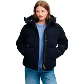 Superdry Premium Cord Puffer Jacket Bleu 2XL Femme