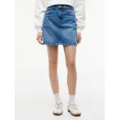 Tommy Hilfiger Dw0dw23577 Short Skirt Bleu 27 Femme