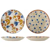 Bloomingville Ensemble de 2 assiettes anniversaire