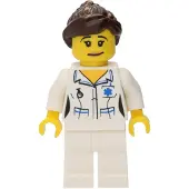 LEGO Minifigur Infirmière – Collection de minifigurines (col011) – neuf