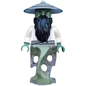 LEGO Minifigur Meister Yang, avec barbe et chapeau – Ninjago (njo0254) – neuf