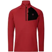 Dare 2b Venture Stretch Half Zip Sweatshirt Rouge XL Homme