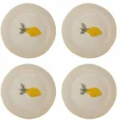 Bloomingville J'avais un ensemble de 4 assiettes jaunes.