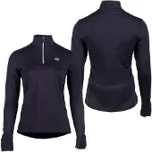 QHP Chemise Instant heating Bodil Noir, Taille:42