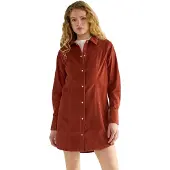 Wrangler Cord Dress Rouge M / 00 Femme